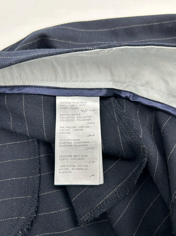 Pantalon de tailleur à rayures