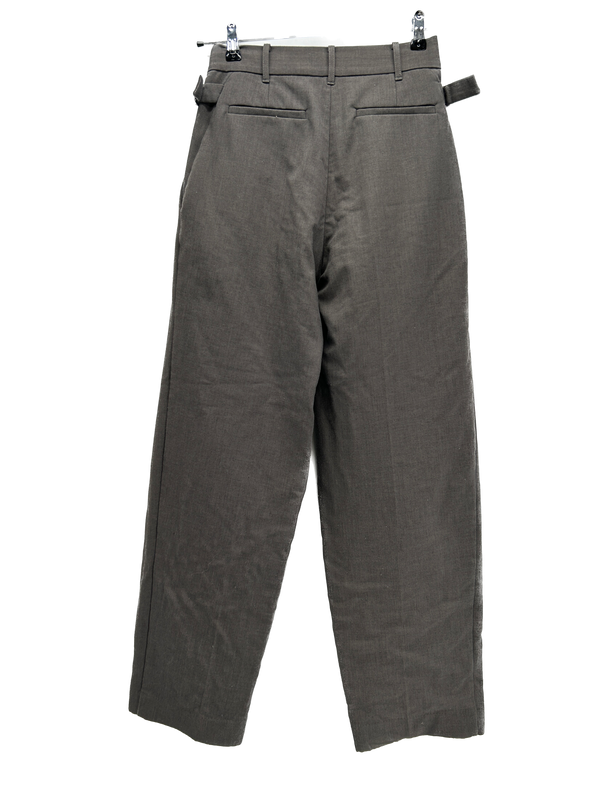 Pantalon large gris