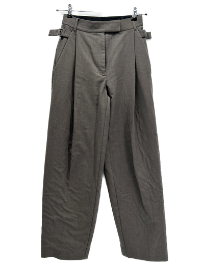 Pantalon large gris