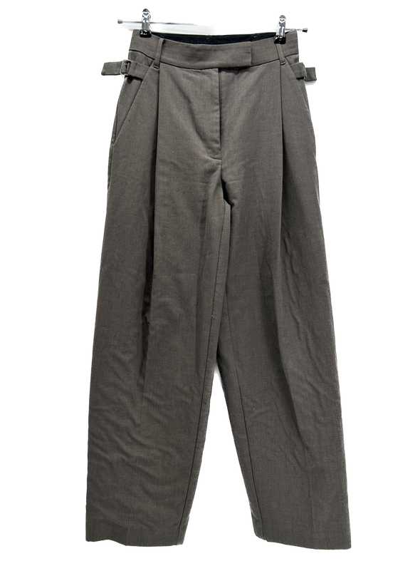 Pantalon large gris