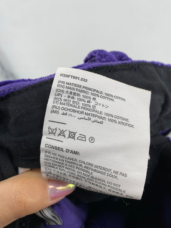 Pantalon en velours côtelé