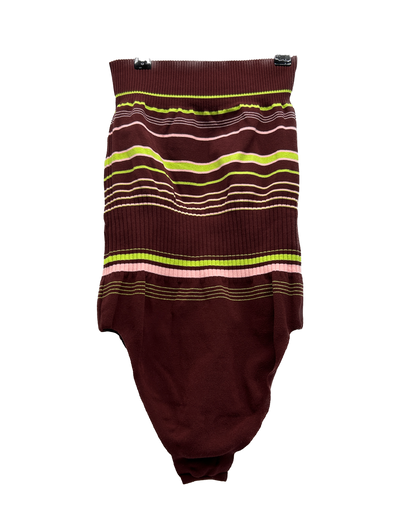 Body marron à rayures