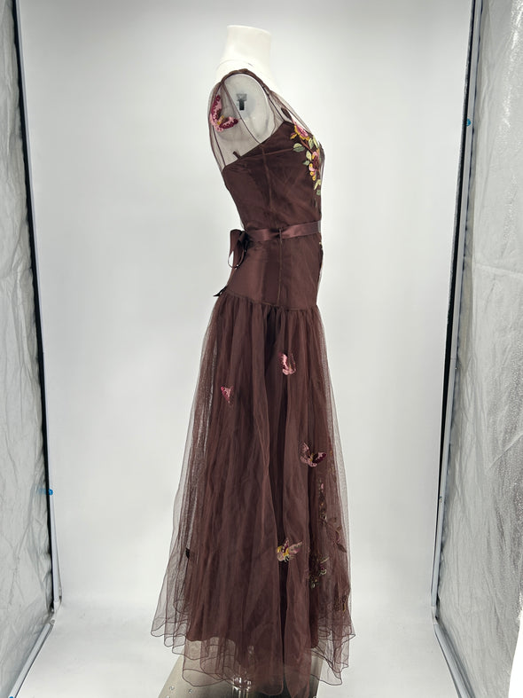 Robe marron