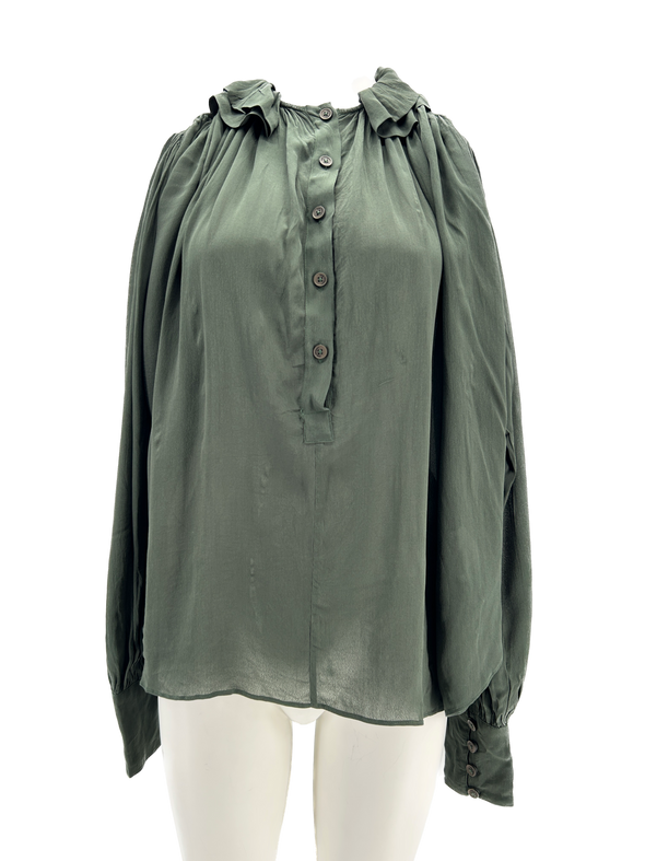 Blouse kaki