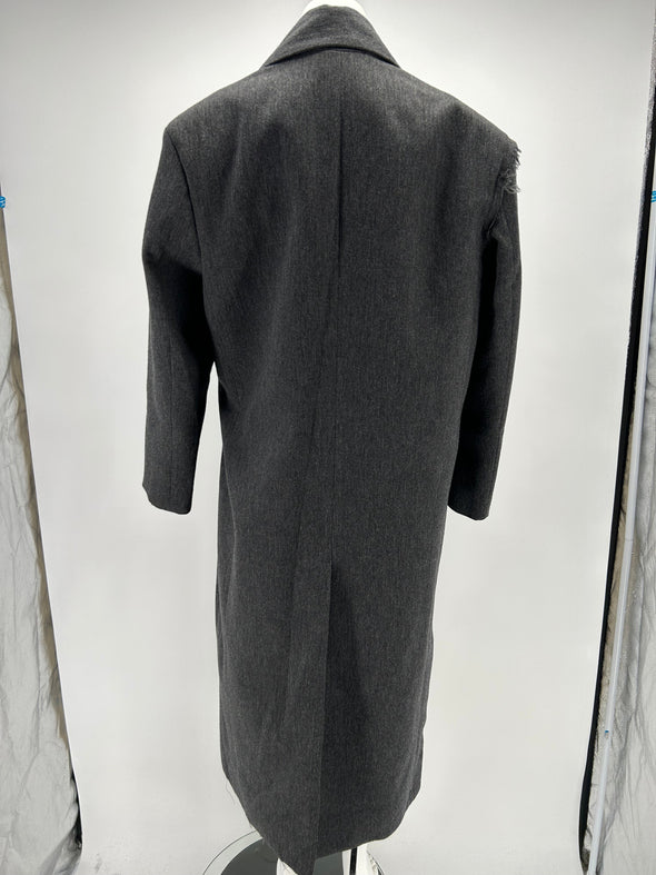 Manteau long gris