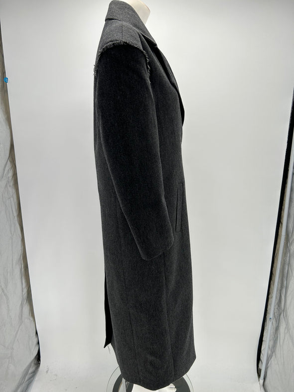 Manteau long gris