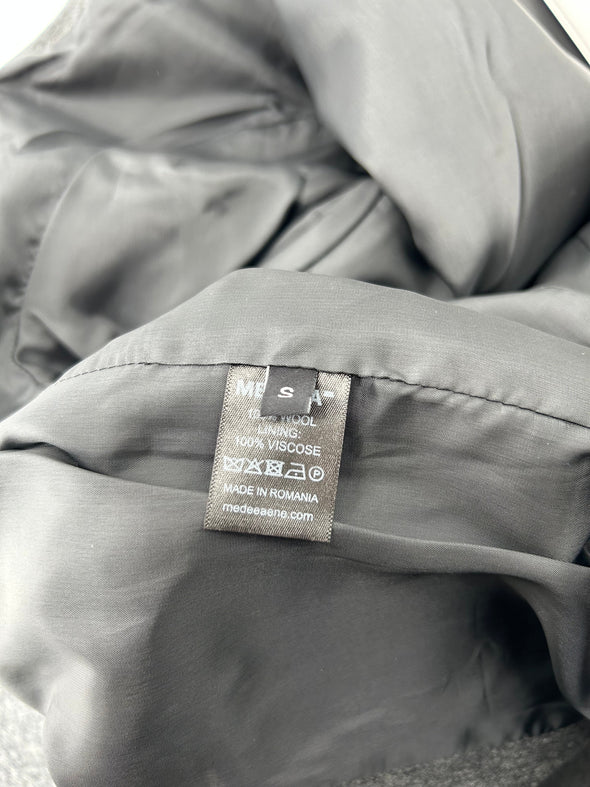 Manteau long gris