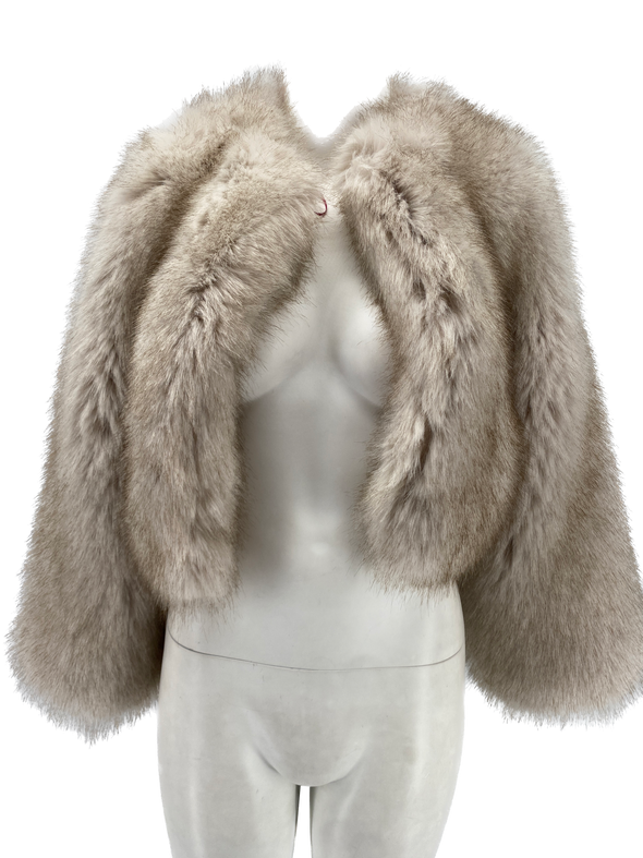 Veste en fausse fourrure