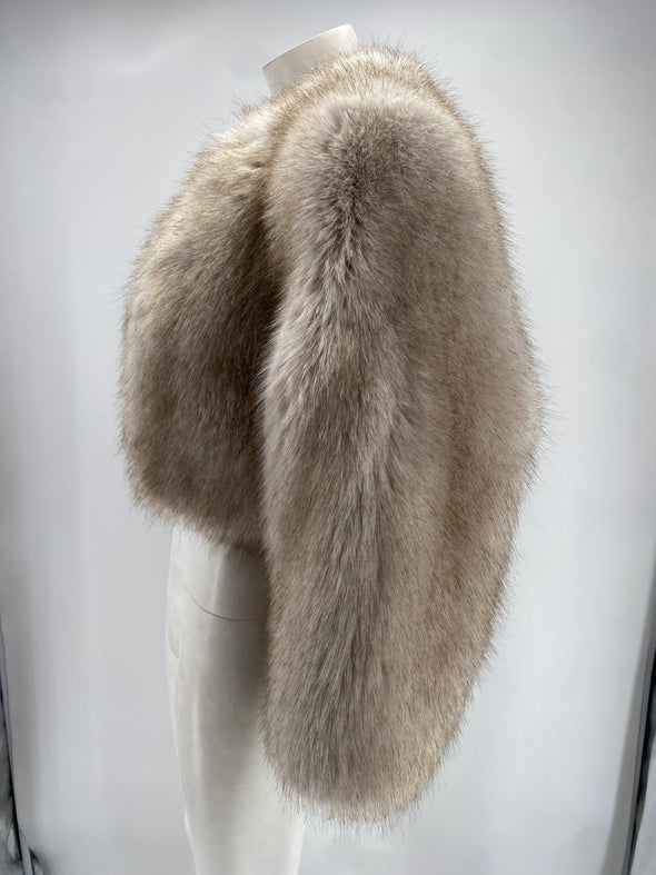 Veste en fausse fourrure