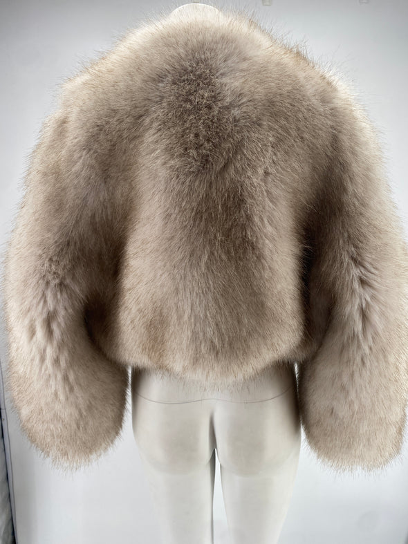 Veste en fausse fourrure