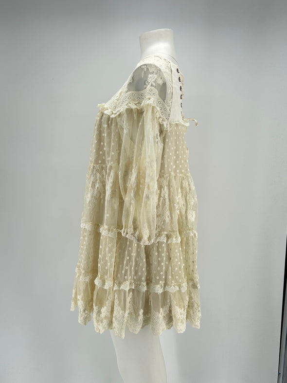 Robe en dentelle