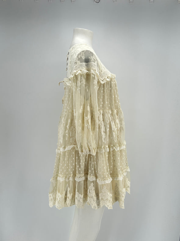 Robe en dentelle