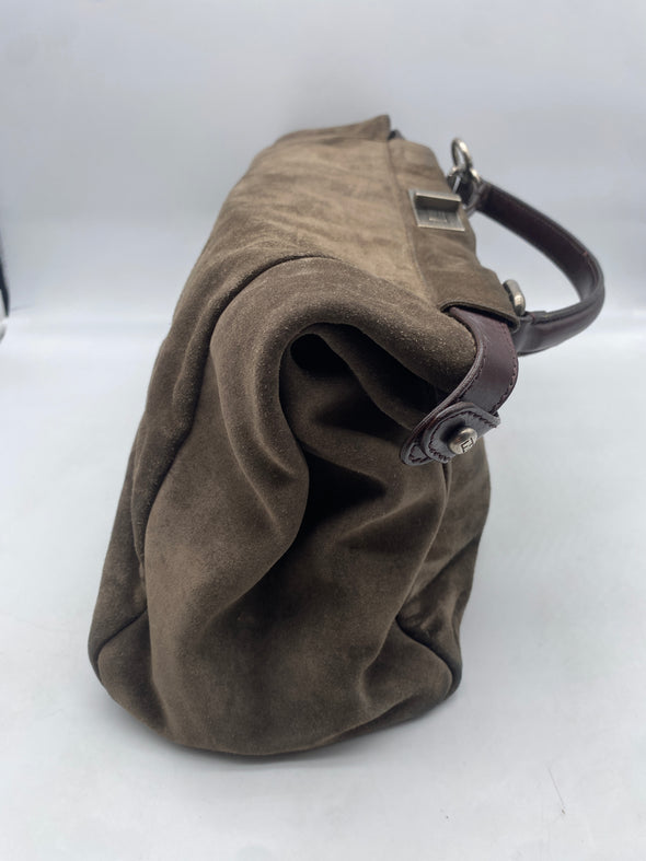 Sac à main "Peekaboo" en daim