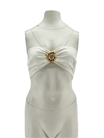 Top bandeau blanc
