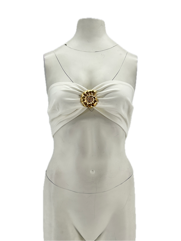 Top bandeau blanc