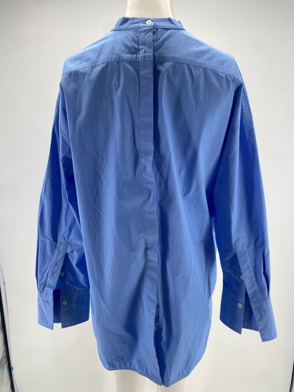 Blouse bleue