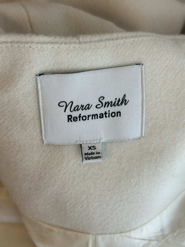 Blazer cintré beige