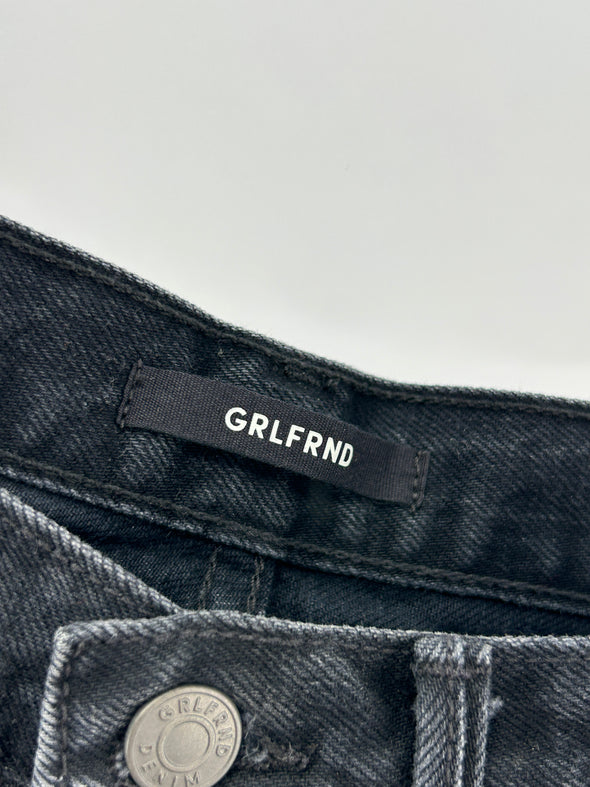 Bermuda en denim noir