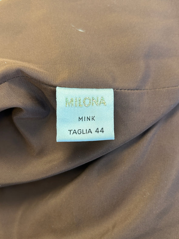 Manteau long en fourrure