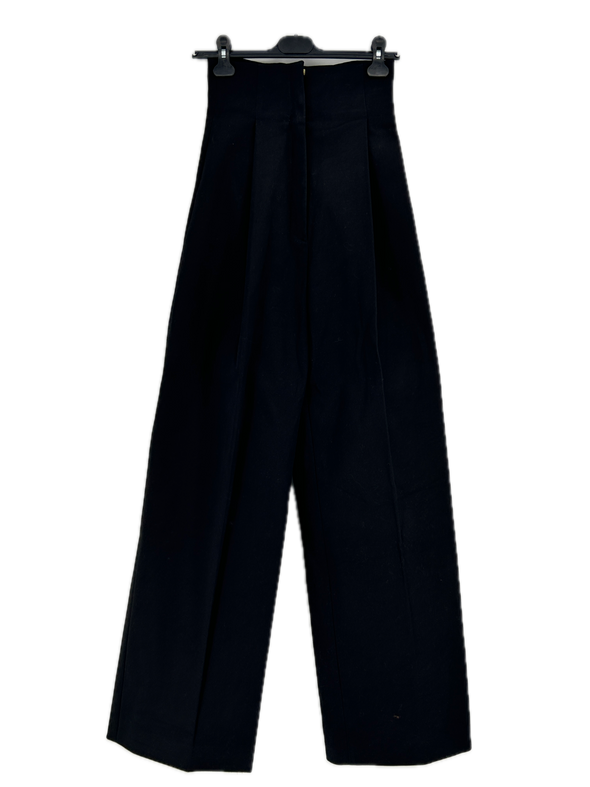 Pantalon large noir