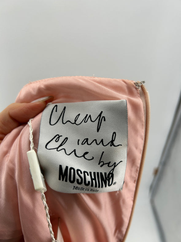 Robe en laine rose