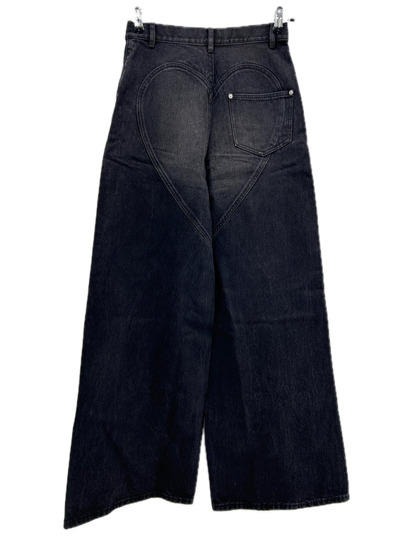 Jean noir avec strass