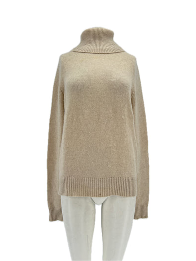 Pull en cachemire écru