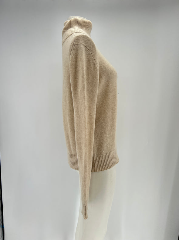 Pull en cachemire écru