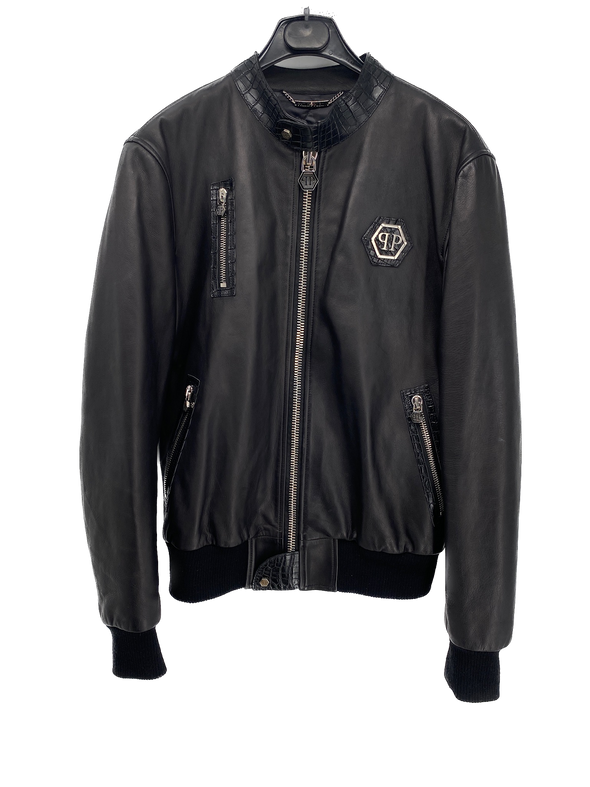 Veste en cuir