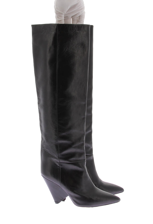 Bottes en cuir "Lyena"