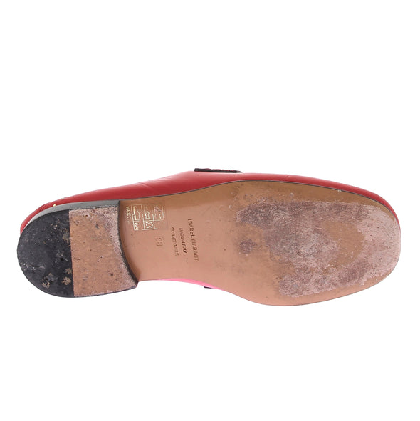 Mocassins rouges
