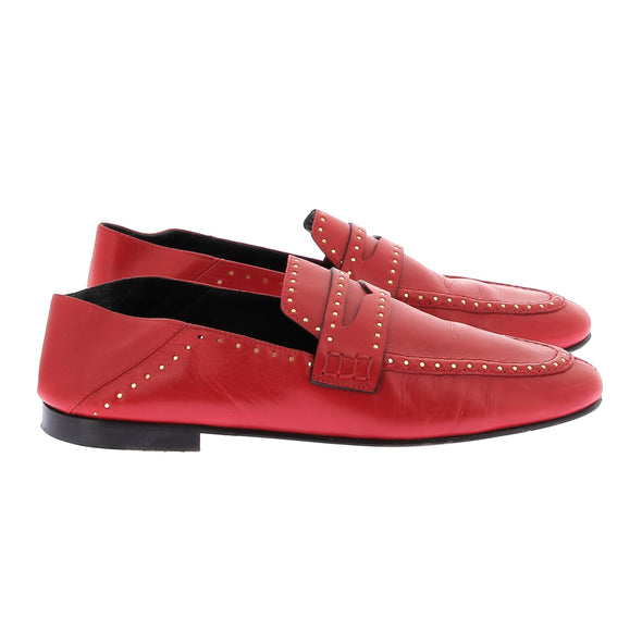 Mocassins rouges