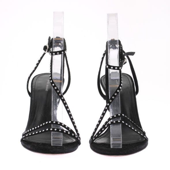 Sandales à talons noires