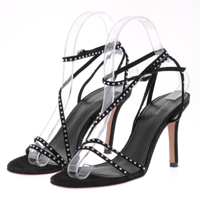 Sandales à talons noires
