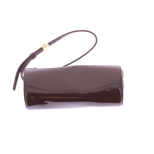 Sac en cuir bordeaux
