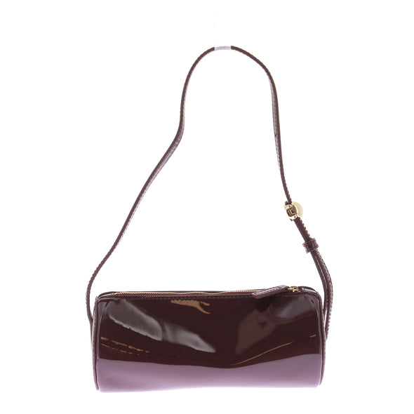 Sac en cuir bordeaux