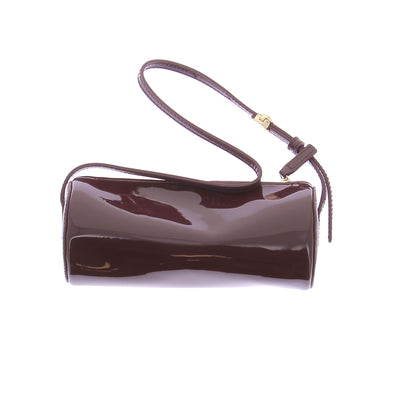 Sac en cuir bordeaux