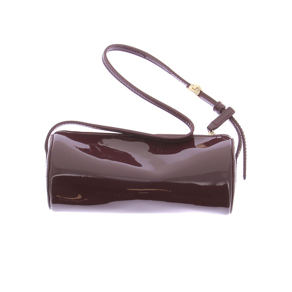 Sac en cuir bordeaux