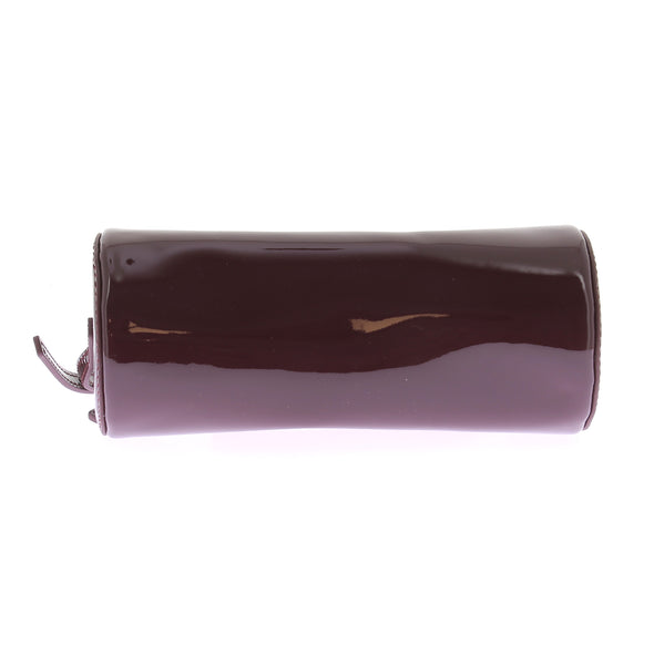 Sac en cuir bordeaux