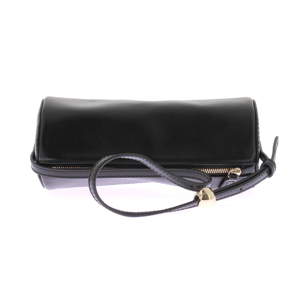 Sac en cuir noir