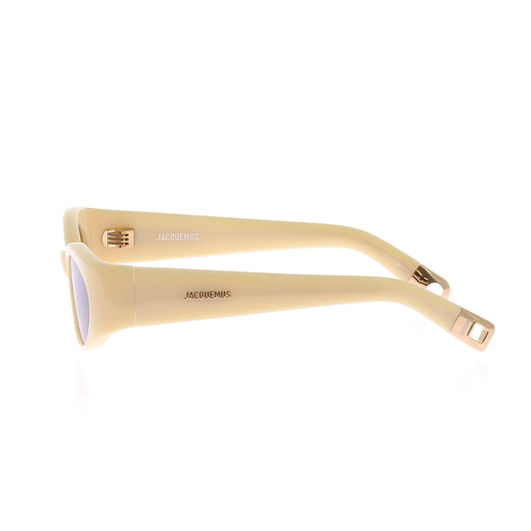 Lunettes de soleil jaunes "Ovalo"