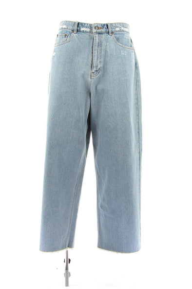 Jean large bleu clair