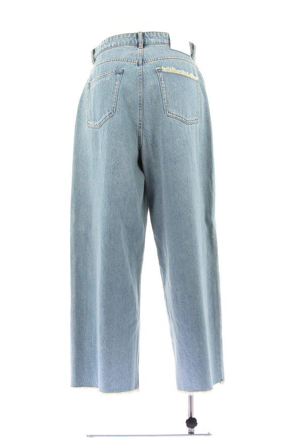 Jean large bleu clair