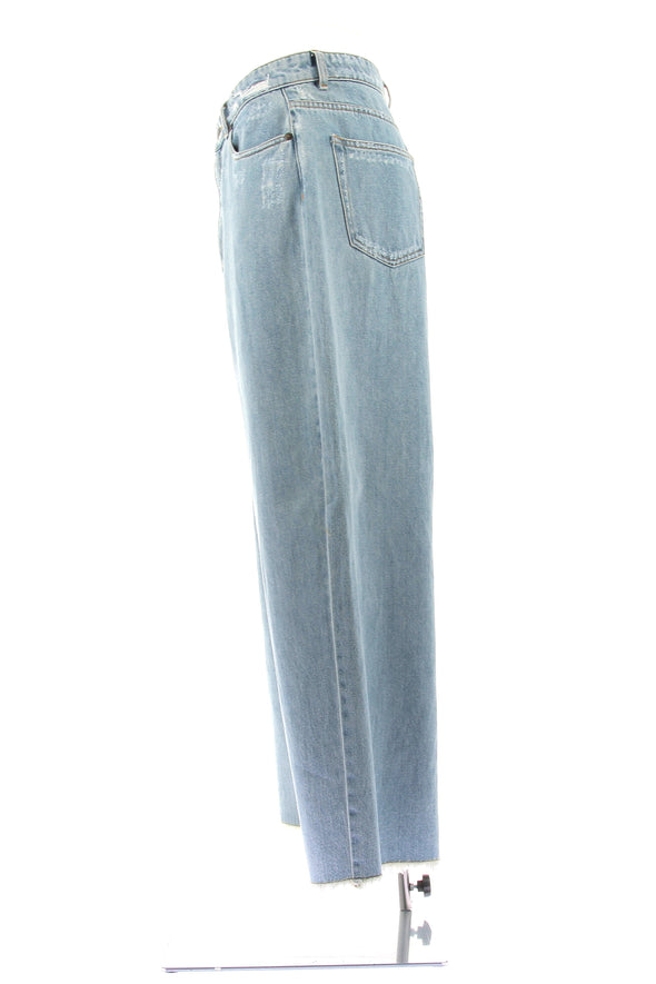 Jean large bleu clair