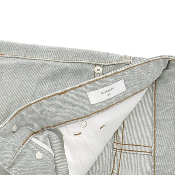 Jean gris "Tapered Fit"