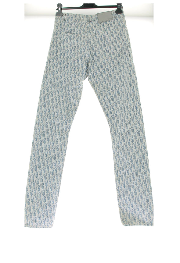 Jean monogrammé bleu