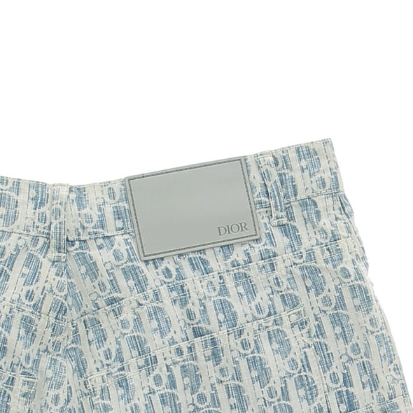 Jean monogrammé bleu