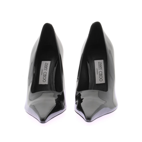 Escarpins en cuir vernis "Ixia 95"