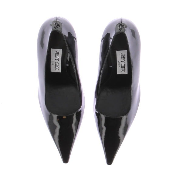 Escarpins en cuir vernis "Ixia 95"