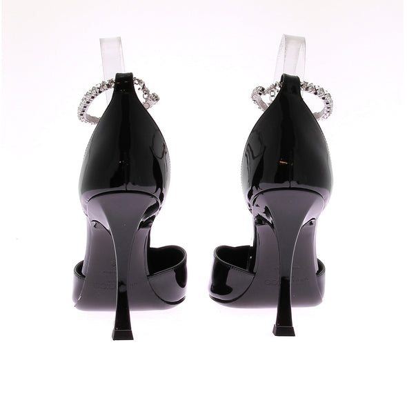 Escarpins en cuir verni "Steevie 100"